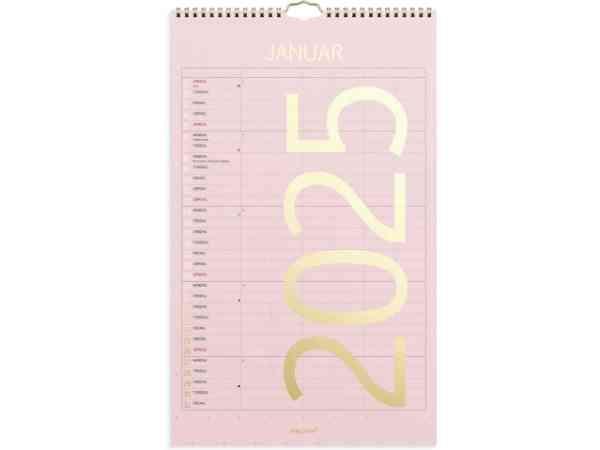 Familiekalender Color 2025