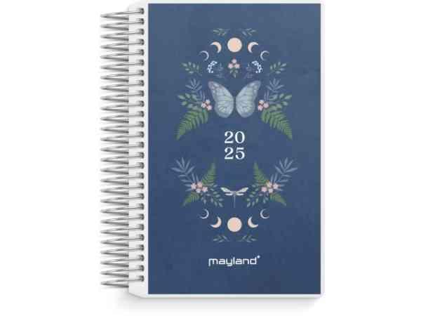 Mini Dagkalender M/4 Illu. Pp-Plast 2025