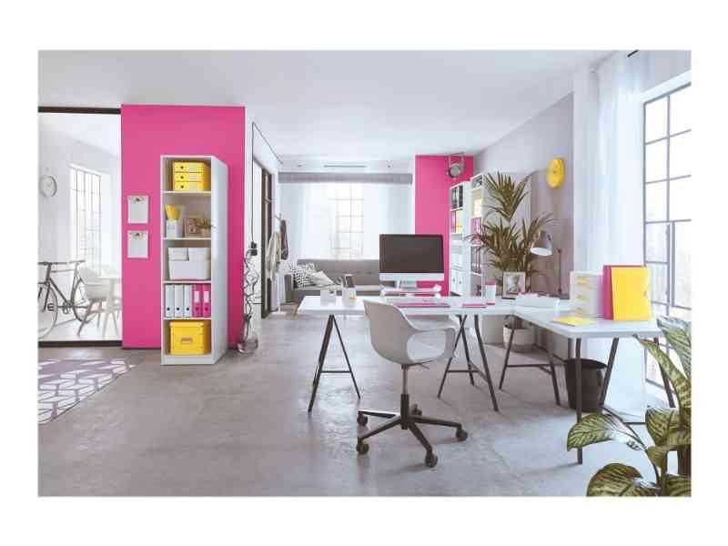 Leitz Wow - A5 Notesblok i Metallisk Pink - 80 Ark