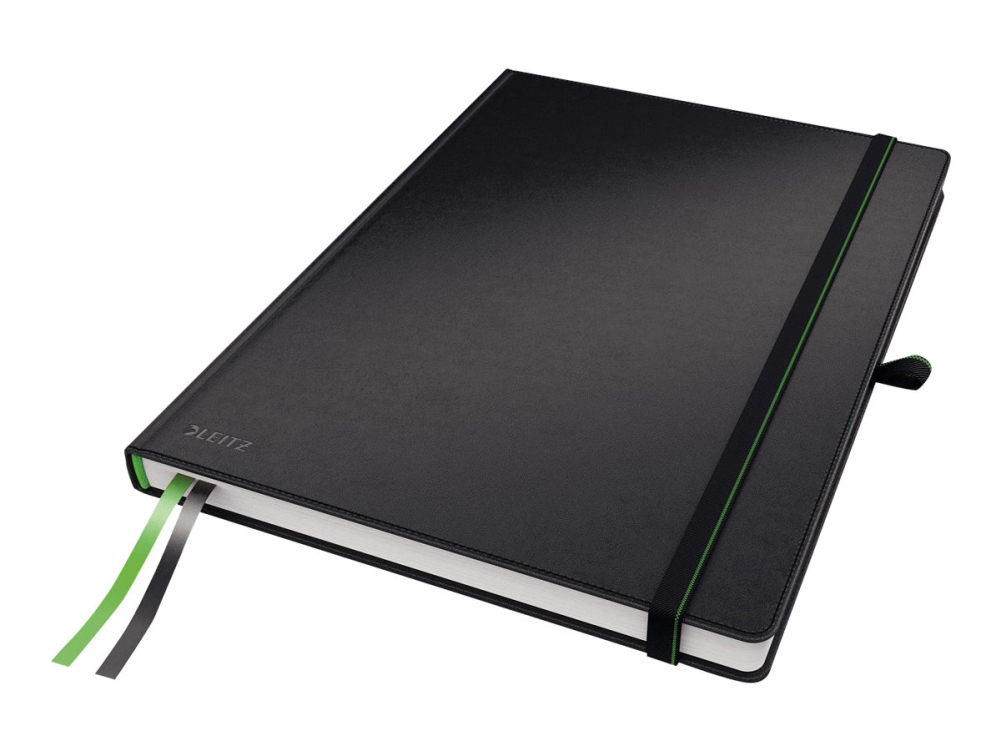 Leitz Complete - A4 Notesbog med Sort Omslag - 80 Ark